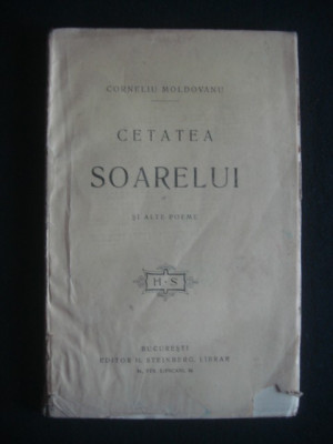 CORNELIU MOLDOVANU - CETATEA SOARELUI SI ALTE POEME (1910) foto