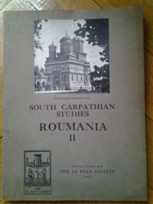 Roumania 1939 Romania interbelica antropologie Curtea de Arges 50 ill. RARA