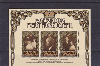 Personalitati ,Franz Josef , Lihtenstein. foto