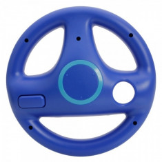 Wii Wii U Steering Wheel Mario Kart Deep Blue WW84004867 foto