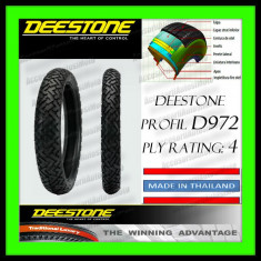 ANVELOPA CAUCIUC 80/80-14 80x80x14 80-80-14 DEESTONE D972 PLY Rating: 4 Tubeless Calitate Exceptionala MADE IN THAILAND Moto Scuter foto