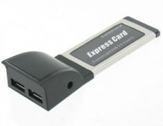 PCMCIA Express 2 port USB 3.0 adaptor card. YPU362 foto