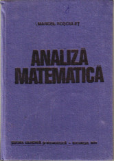 Marcel Rosculet-Analiza matematica foto