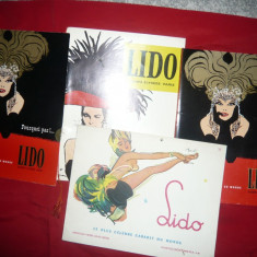 3 Programe + 1Fotografie cu autograf - Cabaret Lido ,anii '60