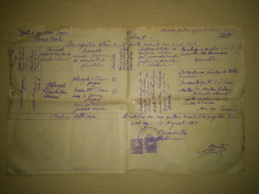 Extract din registrul starii civile emis 1951 ( rar!!!, licitatie, se vinde la pret final ) foto
