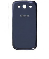 CARCASA CAPAC SPATE CAPAC BATERIE CAPAC ACUMULATOR SAMSUNG I9300 I9305 Galaxy S3 S 3 SIII S III i747 t999 Pebble Blue foto