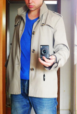 Trench coat / Palton Barbatesc CedarWood State UK marime M foto