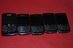 Lot 5 Blackberry Bold 9700 cu ecran spart de piese BB 8800 ca BONUS bun fara baterii foto