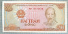 1186 BANCNOTA - VIETNAM - 200 DONG - anul 1987 -SERIA 8649406 -starea care se vede