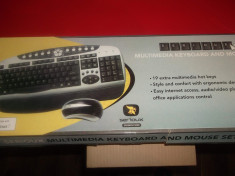 set tastatura ps/2 +mouse optic ps/2 srxmkm -5000 foto