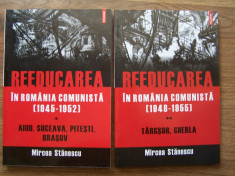 M. STANESCU - REEDUCAREA IN ROMANIA COMUNISTA, VOL 1,2 (1945 - 1955). Aiud etc foto