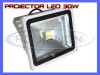 Proiector LED 30W (Echivalent 300W), 2700 Lumeni, IP65, 220V, Alb Rece, ZDM, Reflector LED Exterior, Iluminare Hale, Gradini