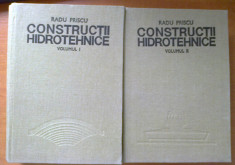 CONSTRUCTII HIDROTEHNICE VOL. I, II - RADU PRISCU foto