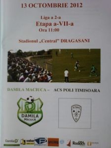 Damila Maciuca - ACS Politehnica Timisoara (13 octombrie 2012)