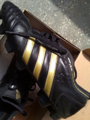 ghete de fotbal adidas nova, crampoane , piele , marime 44 foto