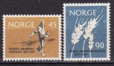 Norvegia 1959 - cat.nr.394-5 neuzat,perfecta stare