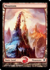 MTG Mountain extended art foto