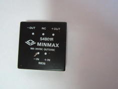 Convertor DC/DC S4B01R Minmax foto