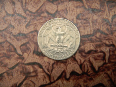 QUARTER DOLLAR 1965 SUA foto