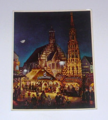 Carte postala - ilustrata - ISTORIE - ARTA - CITADINA - NURNBERG - GERMANIA - circulata 1968 - 2+1 gratis toate produsele la pret fix - RBK4819 foto