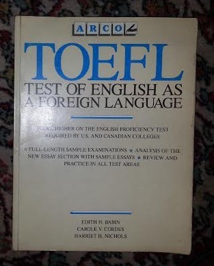 Toffle preparation book 1987 foto