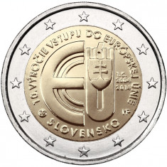 SLOVACIA moneda 2 euro comemorativa 2014, UNC foto