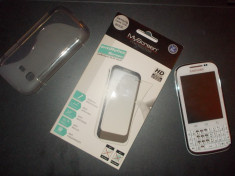 Telefon mobil Samsung B5330 Galaxy Chat, White foto