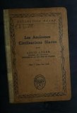 Louis Leger LES ANCIENNES CIVILISATIONS SLAVES Ed. Payot 1921 cartonata