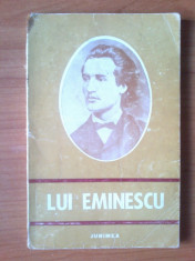 e1 Lui Eminescu - antologie - Text ales si indice biografic de Ch. Catana foto