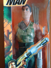 Figurina, papusa Action MAn - Operation Jungle- 30 cm, model 1997, noua, sigilata in cutie originala foto