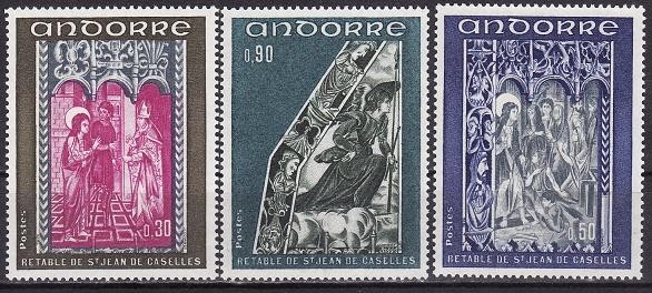 s3 - Andorra fr.1972 - cat.nr.221-3 neuzat,perfecta stare