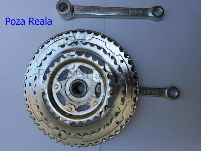 Angrenaj / foi pedalier / pedale 3 FOI / Bicicleta ( patrat ) Angrenaj / foi pedalier / pedale 3 FOI / Bicicleta ( patrat )
