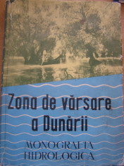 Zona de varsare a Dunarii. Monografie hidrologica foto