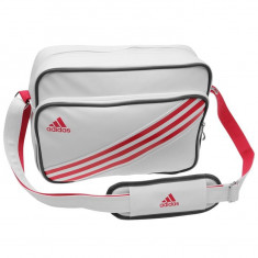 Geanta Adidas Enamel 3 Stripe Messenger Bag - Originala - Import Anglia - Dimensiuni H25 x W34 x D10cm ( Medie ! ) foto