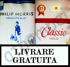 Tutun PHILIP MORRIS 25g Blue Gold Bucuresti foto