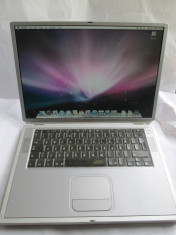 Laptop Mac Apple Powerbook G4/ 866MHz/ 1GB/ 15inch/ HDD 60GB/ Baterie 1 ora(150 cicluri)/ incarcator original/ Foto reale ! In perfecta stare !!! foto