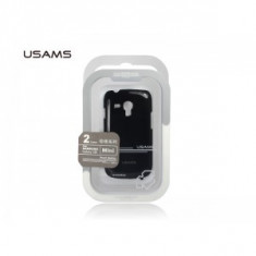 Husa USAMS Pearl Series Samsung I8190 Galaxy S3 mini Neagra foto