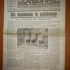 revista orizontul 3 decembrie 1927 ( revista enciclopedica ilustrata )