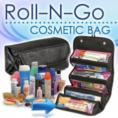 Roll-N-Go - Geanta organizator pentru cosmetice si accesorii foto