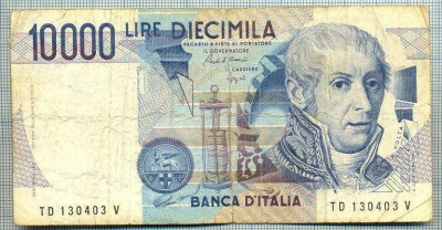 1235 BANCNOTA - ITALIA - 10 000 LIRE (CIAMPI+SPEZIALI)- anul 1984 -SERIA 130403 -starea care se vede foto