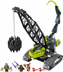 Joc de construit tip LEGO Ninjago, Bela 9761 Fangpyre Wrecking Ball, 414 piese, 3 minifigurine, Kendo Cole, Lloyd Garmadon, Fangdam, NOU foto