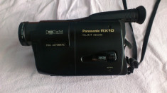 Camera video Panasonic RX10 slim palmcorder VHSC pal wide lens / de piese / completat / reparat etc foto