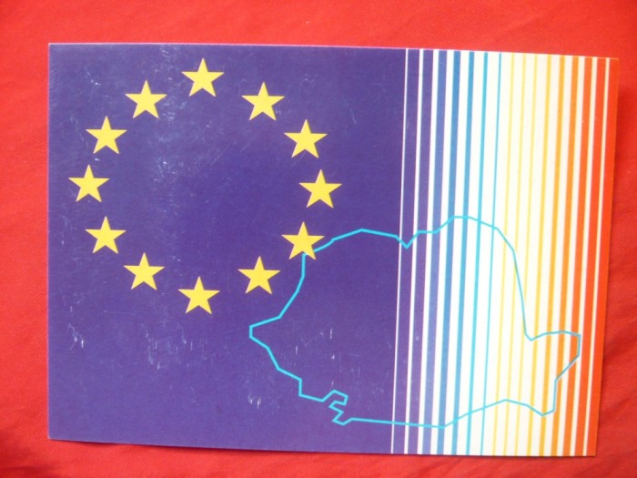 Ilustrata Romania in Uniunea Europeana 11 sept. 1999