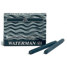 Patroane cerneala Waterman,negru,8buc/set-WM52001 foto