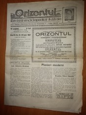revista orizontul 29 septembrie 1927 ( revista enciclopedica ilustrata )
