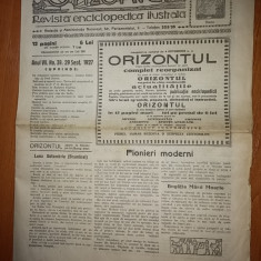 revista orizontul 29 septembrie 1927 ( revista enciclopedica ilustrata )