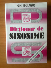 e2 Gh. Bulgar - Dictionar de sinonime - editie imbogatita si revizuita foto