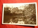 Ilustrata -Vedere spre Sighisoara ,anii &#039;50