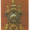 #carte postala(ilustrata)-PLOIESTI-Muzeul ceasului-Ceas din bronz masiv, stil Ludovic al XIV-lea Franta