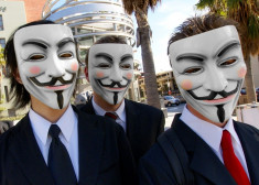 Masca Anonymous - V for Vendetta foto